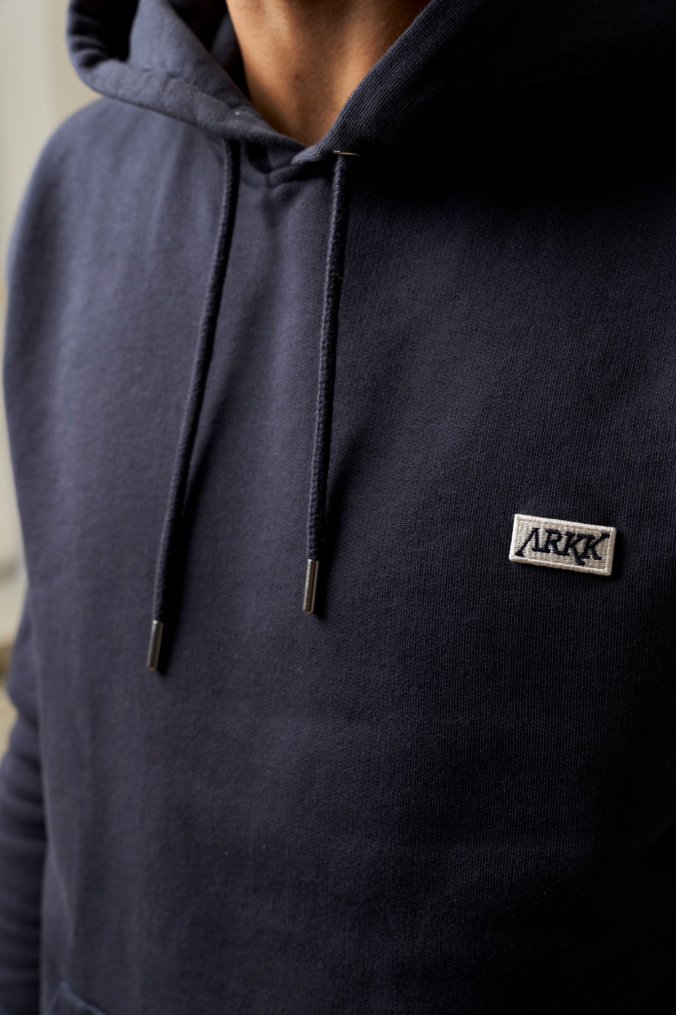 ARKK Apparel ARKK Box Logo Hoodie | Midnight Hoodie